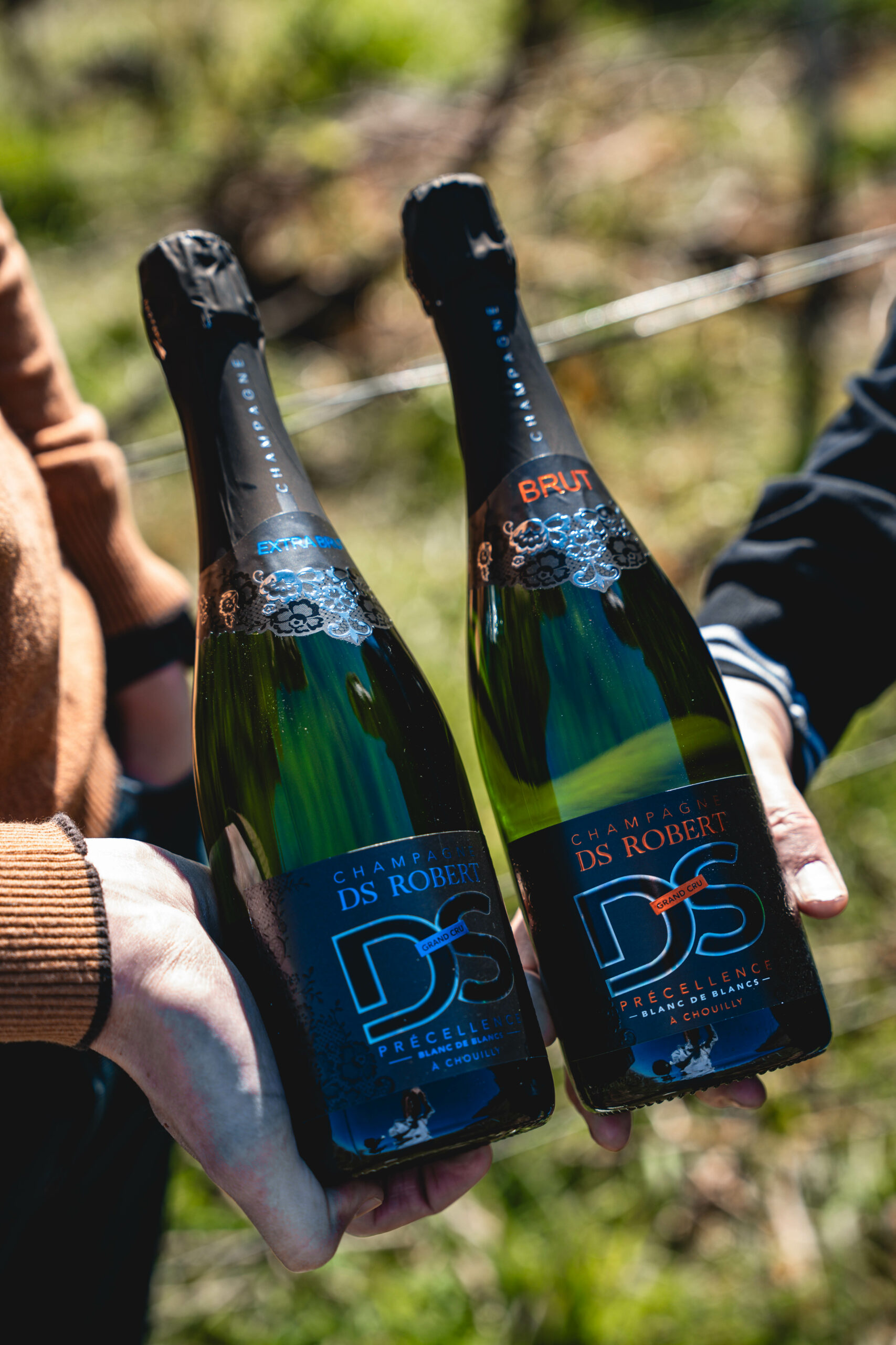 Les deux cuvées DS Robert